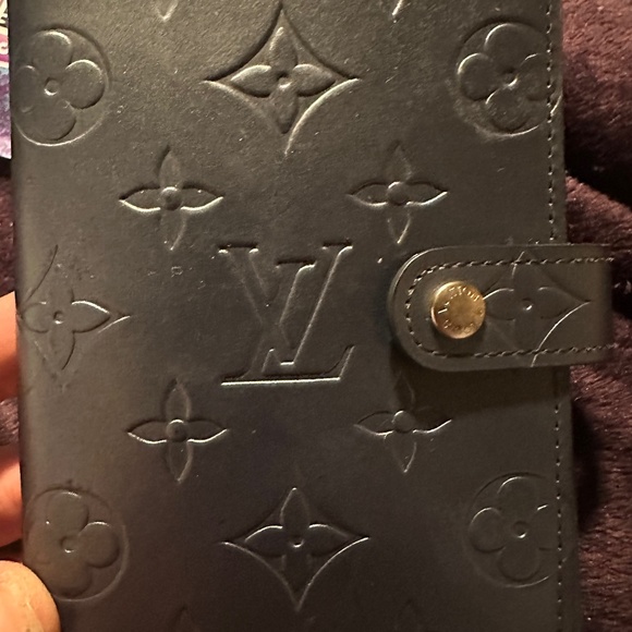 Louis Vuitton Vert Olive Monogram Vernis Leather Small Ring Agenda Cover - Picture 1 of 3
